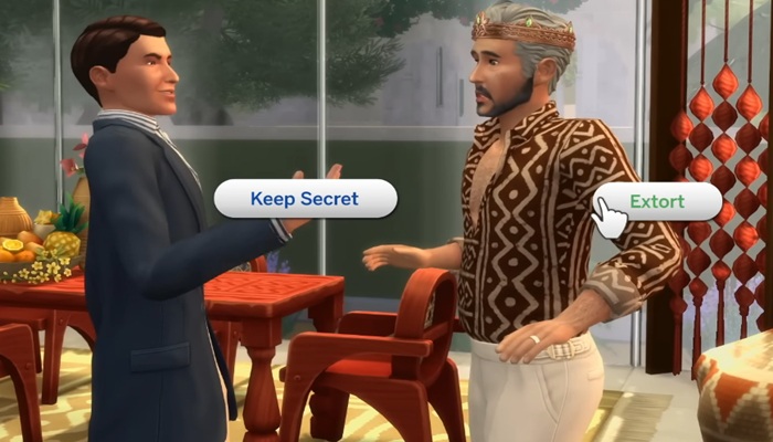 Sims 4 extort royals